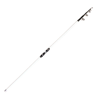 Caña de Pescar TEF 021 Premium 30T de Carbono de 4.2m de Largo, Caña de Pescar TELE SURF de 5 Secciones con Punta Sólida para Playa, Directo de Fábrica