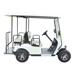 Carrito de golf eléctrico barato y duradero de 4 plazas personalizado con certificación CE - Product Image 5