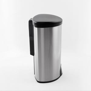 <span class=keywords><strong>Poubelle</strong></span> intelligente de forme <span class=keywords><strong>ronde</strong></span> en acier inoxydable à usage domestique à détection de pied avec couvercle - Product Image 4