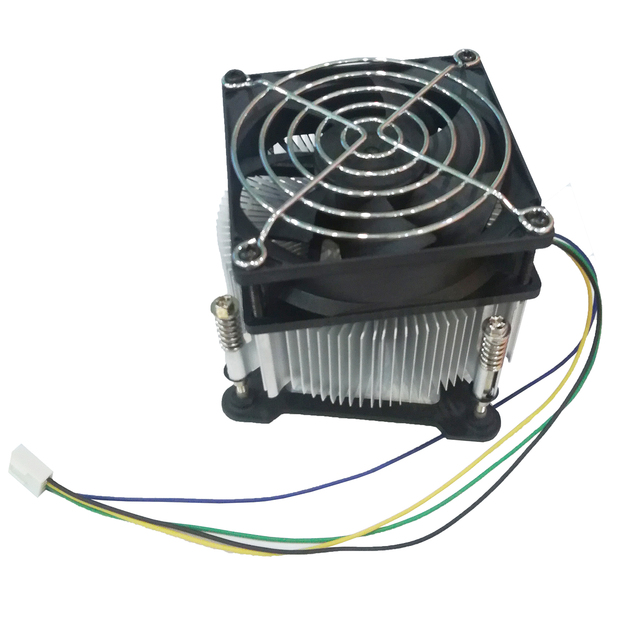 Pc Compute Cooler for Intel I3 I5 I7 1151 1155 1156 1200 Socket Cpu air Fan 65W with Mesh Ventilation Grill Grille Grid Grating
