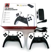 Console de Jeu Android Portable Sortie 4K HD 10 Émulateurs UE Sans Fil 2.4GHz Boîtier TV Portable pour Jeux Rétro Classiques