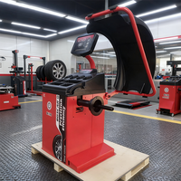 Équilibreuse de roues automatique pour atelier automobile avec précision de 1g et vitesse de 200 tr/min – Machine d'inspection et d'entretien de véhicules