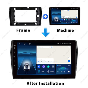 BAIDAYU 10\" Autoradio Multimediale con Schermo Touch, GPS, USB, CarPlay, Android Auto, IPS, 4G, Garanzia di 1 Anno per <span class=keywords><strong>Skoda</strong></span> <span class=keywords><strong>Kodiaq</strong></span> <span class=keywords><strong>2017</strong></span>+ - Product Image 5