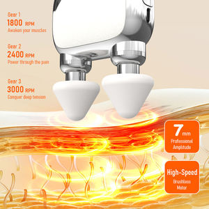 Massaggiatore Tascabile <span class=keywords><strong>Mini</strong></span> Elettrico Ricaricabile a Doppia Testa per Migliorare il Dolore, Prodotto in Cina - Product Image 5