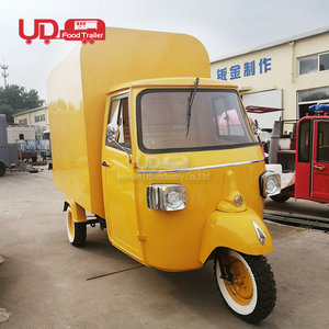 Chariot à hot-dogs mobile <span class=keywords><strong>Piaggio</strong></span> Ape de haute qualité, chariot à churros électrique miniature à vendre - Product Image 3