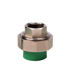 Offres Spéciales de l'usine dans la <span class=keywords><strong>saison</strong></span> 6 pouces couleur verte en plastique Ppr tuyau femelle Union raccords de tuyauterie en laiton - Product Image 6