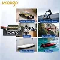 Maxkgo VESC6 Mini 6.8 100A ESC Pengontrol Kecepatan Tanpa Sikat OEM ODM Firmware Kustom Grosir untuk Laboratorium Penelitian Robotik Drone