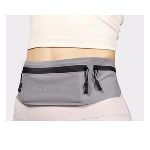 Sac de taille de sport pour femmes, nylon imperméable, polyester, nouvelle ceinture, marathon, équipement de fitness, fermeture éclair, sac de course en plein air, sacs de jogging - Product Image 2