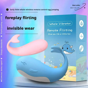 Vibrateur clitoridien en silicone télécommandé Whale, vibrateur portable à porter sous les vêtements - Product Image 5