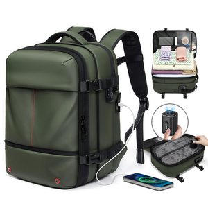 Neuester Maßgefertigter Modischer Flugzeugtauglicher Diebstahlsicherer Laptop-Rucksack Wasserdichter Diebstahlsicherer Rucksack Unisex - Product Image 1