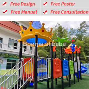 Conception sûre en plastique de LLDPE de qualité marchande de glissière de tunnel de terrain de jeu extérieur d'enfants pour la zone de <span class=keywords><strong>centre</strong></span> d'amusement d'école - Product Image 2