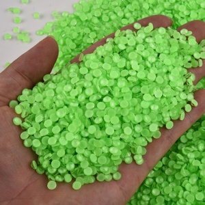 OLeeya Factory Wholesale High Quality Hotfix Crystals Candy Colors Iron on Rhinestones Glass Hot Fix Rhinestones for <b>Clothes</b> - Product Image 5
