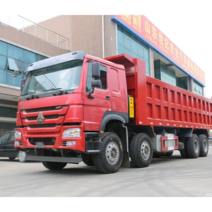 Sino Truck Howo 8X4 Sinotruck Tipper Heavy Truck <b>12</b> Wheel <b>12</b> Ton Capacity Diesel 375Hp Hydraulic Used Dump Truck - Product Image 4