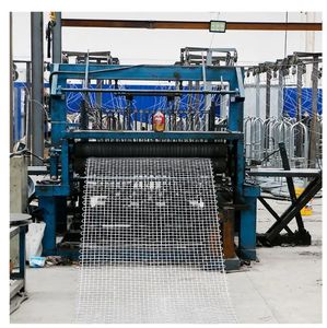 Penjualan terlaris mesin pembuat jala layar 2 ~ 6 mm mesin rajut jala kawat berkerut untuk panel dekoratif - Product Image 1