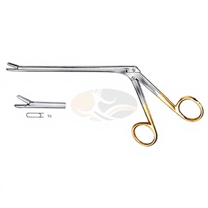 JACKBILLY High Quality Orthopedic Stainless Steel Intervertebral Disc Rongeur 8 Inch Shaft 3x10mm <b>Bite</b> Manual Love-Gruenwald - Product Image 4