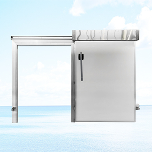Porta scorrevole coibentata per cella frigorifera, porta a battente per celle frigorifere, porta scorrevole per celle frigorifere, porta per congelatore walk-in per ambienti refrigerati - Product Image 2