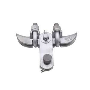 Offre Spéciale usine haute tension ligne électrique fonte malléable <span class=keywords><strong>Suspension</strong></span> pince câble Clips prise chape raccord - Product Image 4