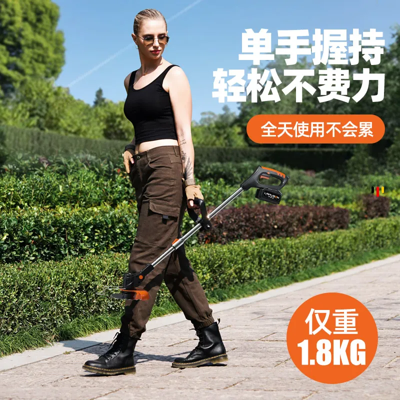 12V 24V 36V Electric telescopic Cordless Grass Line Trimmer  Lithium brush cutter