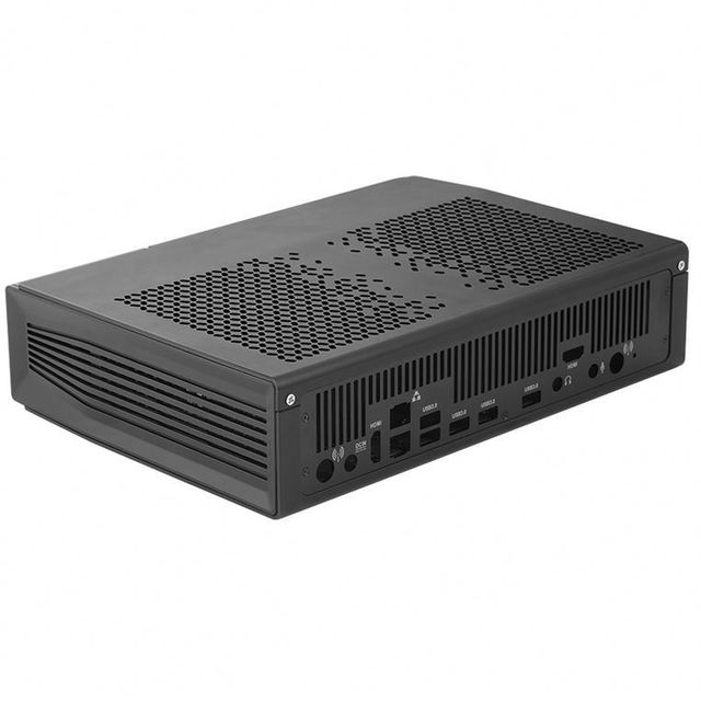 Custom OEM ODM Full Tower Stainless Steel Fanless Industrial DIN Rail PC for Gaming All-in-One and Pre-Built Desktop Bundles