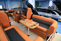Yacht de luxe en aluminium Kinocean Premium de 22 pieds, direction à distance, pêche, tourisme, croisière fluviale