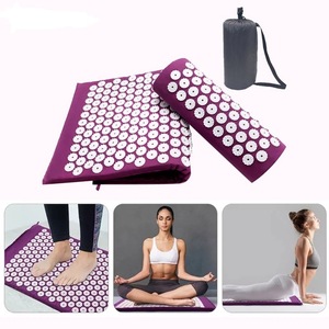 Estera de acupuntura de acupresión para alivio muscular, cojín de masaje con picos de plástico <span class=keywords><strong>Shakti</strong></span>, estera de <span class=keywords><strong>Yoga</strong></span> - Product Image 2