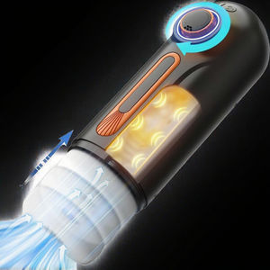 OZO - Masturbador Automático Eléctrico Telescópico con Rotación, Juguete Sexual para Hombres, Material TPE, Resistente al Agua IPX7 - Product Image 3