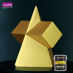 Marcadores Acabados Tabla de colores Paredes Recubrimiento Metálico Pintura Dorada - Product Image 2