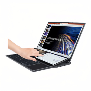 แล็ปท็อปจอคู่ประสิทธิภาพสูง I7-10750H ขนาด 16+14 นิ้ว FHD USB-C/HD สำหรับธุรกิจ สำนักงาน และเล่นเกม พร้อมปลั๊ก US UK รองรับจอคู่ - Product Image 3