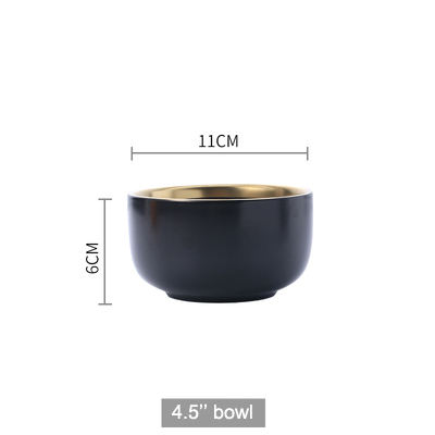 4.5'' black bowl