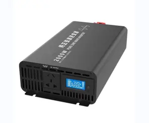 Pure sine wave inverter high power 1000W 2000W 12V 24V 48V to 220V RV van solar inverter