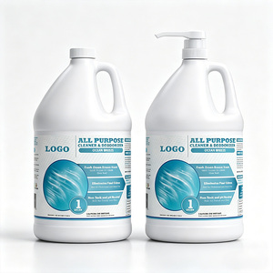 Jarras de detergente para ropa de plástico HDPE recargables de alta calidad Unalilia, color personalizado, botella con tapón de rosca de 1 galón - Product Image 4