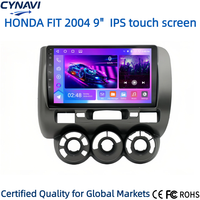 Autoradio Android 14 pour Honda FIT 2004 avec GPS intégré, écran partagé, prise en charge de l'Android Auto et du CarPlay