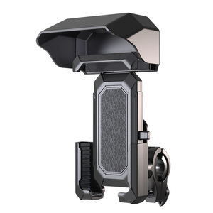Soporte para Teléfono de Motocicleta, Impermeable, con Parasol, Soporte para Manillar, Soporte para Teléfono de Bicicleta - Product Image 1