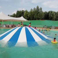 Glissière gonflable de videur de dôme de nouvelle conception pour l'équipement de jeu d'eau de piscine d'enfants extérieur