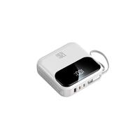 Banque d'alimentation en gros 10000mAh 20000mAh 22.5W PD Charge rapide Affichage LED Double USB Type-C Câble d'éclairage