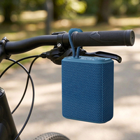 Haut-parleur Bluetooth sans fil 5W à basses profondes, mini caisson de basses portable pour extérieur avec carte TF, pour vélo