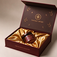 1. Boîte rigide de luxe personnalisée pour le miel, emballage cadeau pour pot de miel, boîte d'emballage pour produits à base de miel