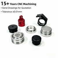 Usinage CNC direct usine pour pièces de précision en acier inoxydable/aluminium/laiton, service d'anodisation et de polissage