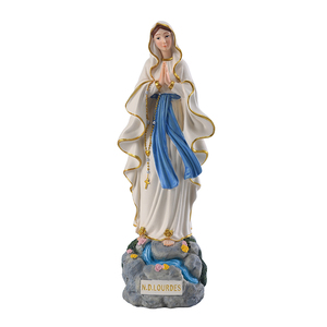 15 pouces Catholique <span class=keywords><strong>Notre</strong></span> <span class=keywords><strong>Dame</strong></span> <span class=keywords><strong>de</strong></span> <span class=keywords><strong>Lourdes</strong></span> Statue Résine Sculpture Décoration <span class=keywords><strong>Notre</strong></span> <span class=keywords><strong>Dame</strong></span> <span class=keywords><strong>de</strong></span> <span class=keywords><strong>Lourdes</strong></span> sur Pierre Figurine Cadeau Religieux - Product Image 1