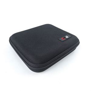 <b>Hard</b> <b>Shell</b> Large Carrying Headphones <b>Case</b> Travel Waterproof EVA Headset Storage Box Black Oxford EVA Wireless Headphones Bag - Product Image 3
