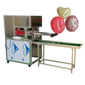 Factory direct sale toilet stretched film transparent soap packaging machine soap shrink film wrapping machinery