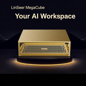 Estación de Trabajo de Escritorio con IA H3C MegaCube, Superchip GB10, 1 PetaFLOPS, 128 GB de Memoria Unificada, Inferencia LLM Local, Mini Servidor de IA - Product Image 1