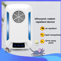 Nouveau design veilleuse antiparasitaire Intelligent ultrasons vagues moustique tueur lampe chasser souris répulsif antiparasitaire ultrasonique