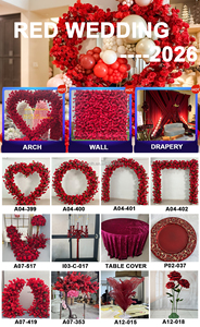 Arco de Flores Redondo Artificial para Bodas, Arco Metálico Decorativo con Flores, Arco Circular Blanco - Product Image 3