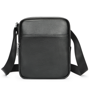 Borsa a <span class=keywords><strong>Tracolla</strong></span> in Pelle Crazy Horse per <span class=keywords><strong>Uomo</strong></span>, Borsa a Mano in Vera Pelle, Grande Capacità, Borsa a Spalla per <span class=keywords><strong>Uomo</strong></span> - Product Image 2