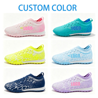 Chaussures de football personnalisées à marque privée FG AG, chaussures de football avec logo personnalisé, fabricant OEM ODM