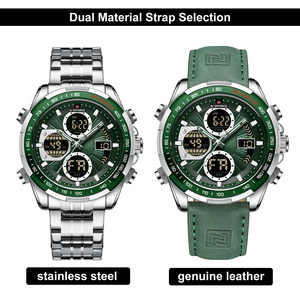 <span class=keywords><strong>นาฬิกา</strong></span> <span class=keywords><strong>NAVIFORCE</strong></span> 9197 ระดับมืออาชีพ กันน้ำ <span class=keywords><strong>นาฬิกา</strong></span>สปอร์ตโครโนกราฟสำหรับผู้ชาย <span class=keywords><strong>นาฬิกา</strong></span>ควอตซ์ ผลิตในประเทศจีน - Product Image 3