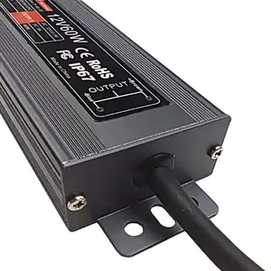 2023 nhà máy bán buôn không thấm nước IP67 90-265V/AC DC12V 60 Wát chuyển mạch cung cấp điện