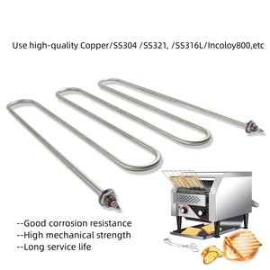 Élément chauffant de four <span class=keywords><strong>grille</strong></span>-<span class=keywords><strong>pain</strong></span> de cuisson de friteuse à air de <span class=keywords><strong>résistance</strong></span> de tige de chauffage tubulaire électrique commerciale - Product Image 5