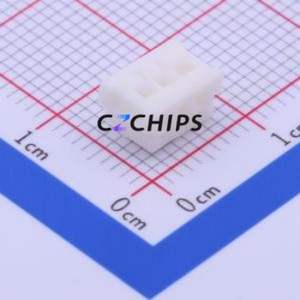 A2007H-3P Housing (Wire-to-Board / Wire-to-Wire) P=2mm Connector ( Jack Structure: 1x3P )( Pitch: 2mm )( Number of Rows: 1 ) - Product Image 1